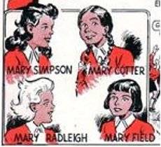 The Four Marys, Bunty comic