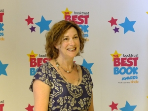 Shortlisted author Julia Lee at 2014 Booktrust Best Book Awards 2014